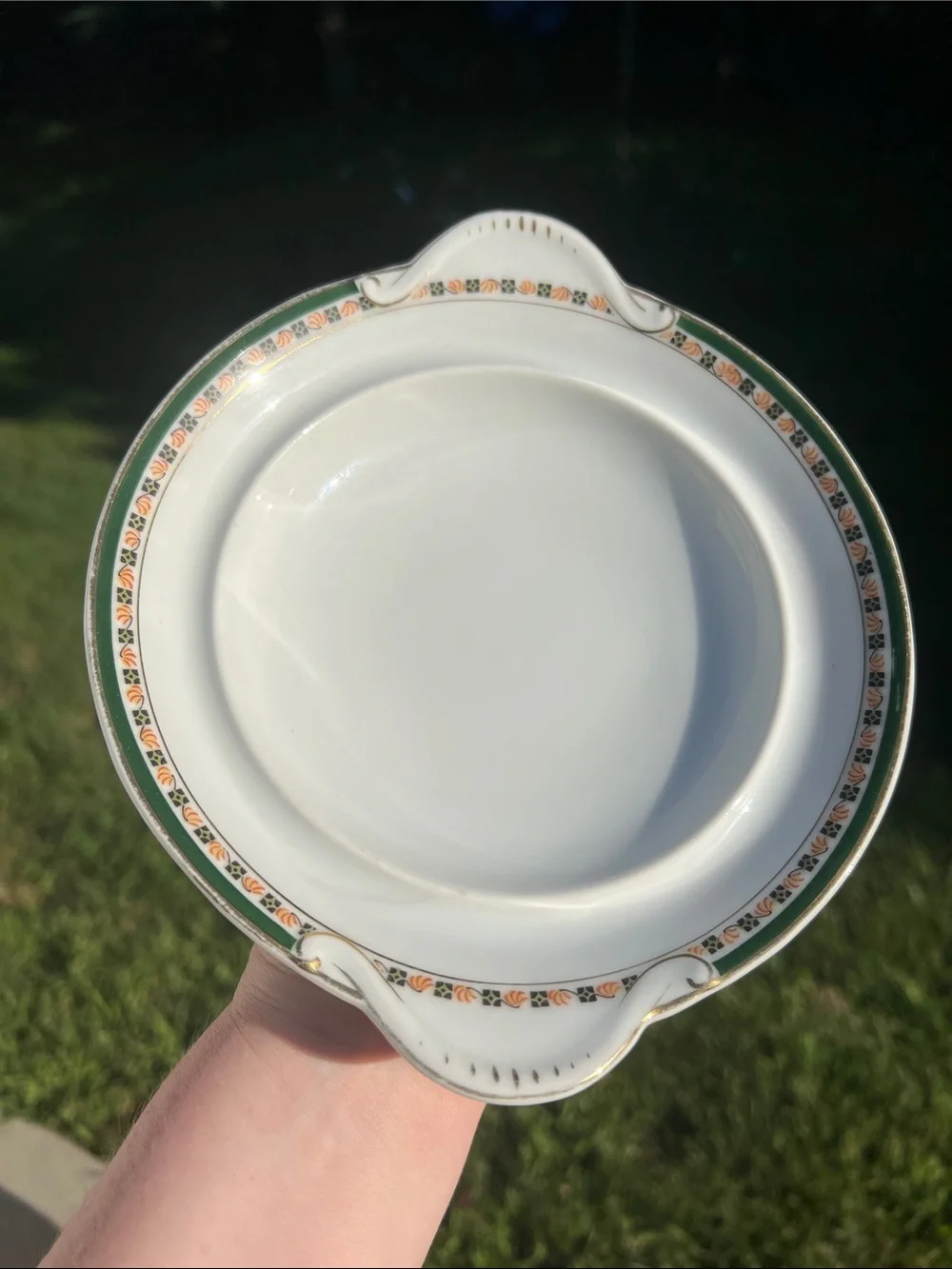 Vintage Edwardian Bassett Fine Ceramics Porcelain Basin Set Cream & Sugar